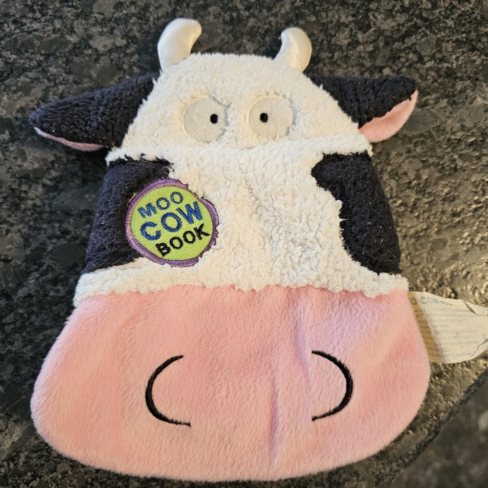 Sandra Boynton Moo Cow Boo Cloth Rag Plush Book 2004 Rare‎ No Sound! Vtg Y2k Htf